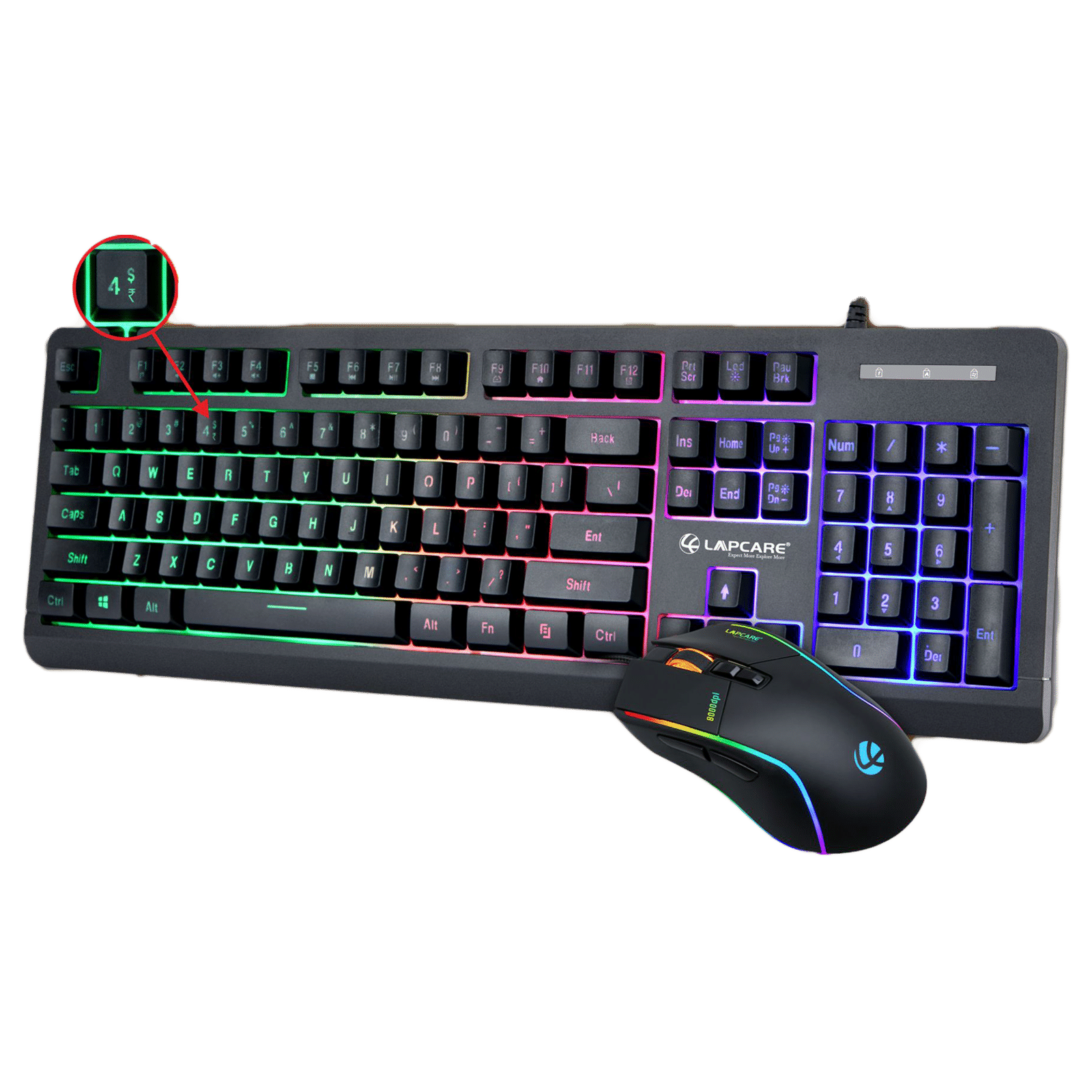 Rgb keyboard on sale and mouse